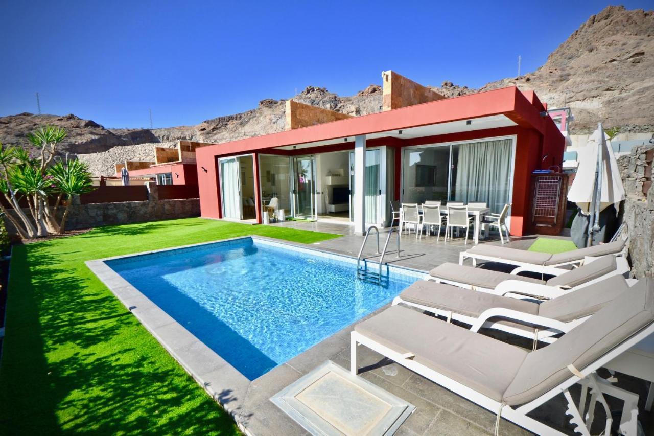 Villa Katarina In Beautiful Tauro With Private Heated Swimming Pool Taurito Exteriör bild